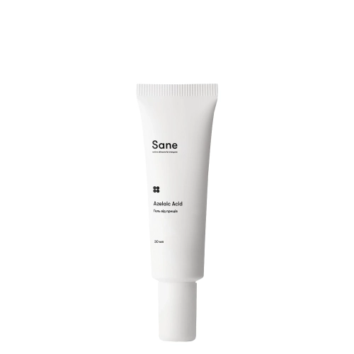 Sane - Azelaic Acid Anti-Acne Gel - Lokálny gél na akné s kyselinou azelaovou - 30ml