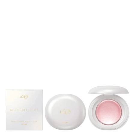 LOVRO - Bloomlight Freeze-Dried Highlighter - Rozjasňovač na tvár - 02 Pink Quartz - 3,8g