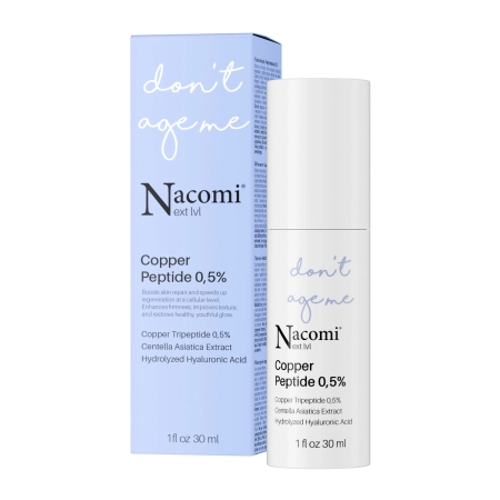 Nacomi - Copper Peptide - Pleťové sérum s peptidom medi 0,5% - 30ml