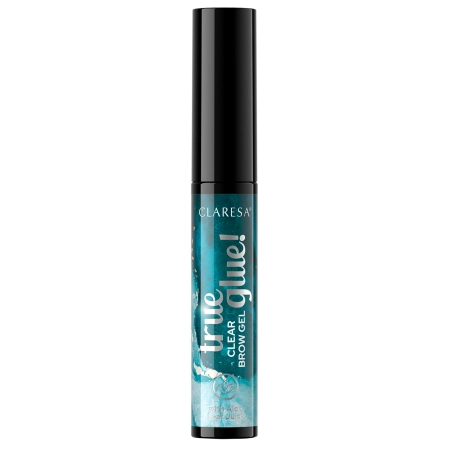 Claresa - True Glue! - 01 Transparent - Priehľadný gél na fixáciu obočia - 8g