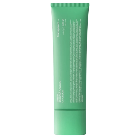 Transparent Lab - Mineral Redness Control CC Cream - Tónovací krém s SPF 50 redukujúci začervenanie - 45ml