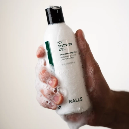 Ralls - Unexpected Cooling Effect - Sada chladivých kozmetických prípravkov - Balzam po holení 70ml + Sprchový gél 200ml