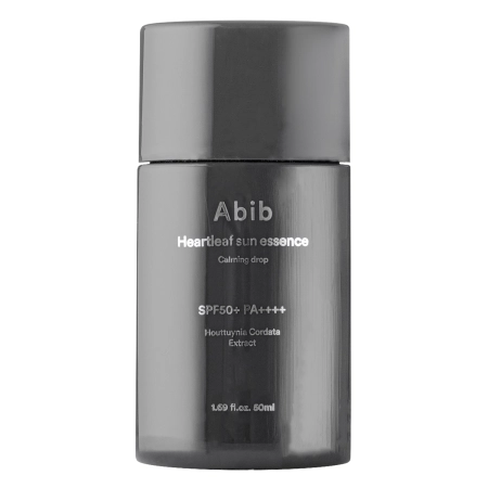 Abib - Heartleaf Sun Essence Calming Drop - Upokojujúca SPF esencia s hutíniou srdčitou SPF50 PA++++ - 50 ml
