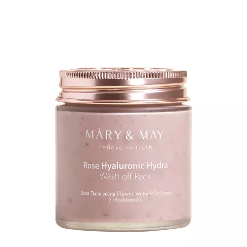 Mary&May - Hyaluronic Hydra Wash off Pack - Hydratačná maska ​​s ílom - 125g