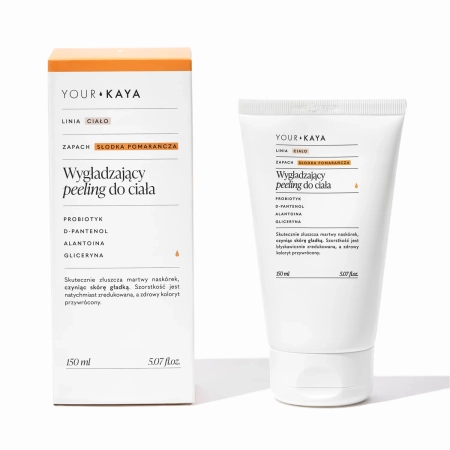 Your Kaya - Vyhladzujúci telový peeling s pomarančovou vôňou - 150ml