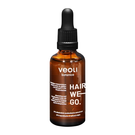 Veoli Botanica - Grow The Faster - Stimulačné a posilňujúce tonikum na pokožku hlavy - 50 ml