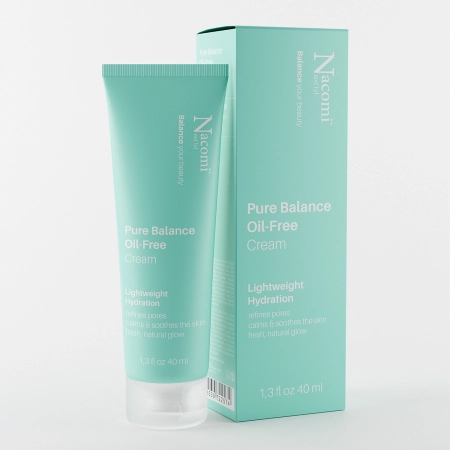 Nacomi - Pure Balance Oil-Free - Hydratačný krém bez obsahu olejov - 40ml