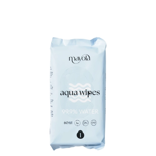 Mayola - Aqua Wipes Step 1 - Vlhčené utierky s ovosom - 60ks