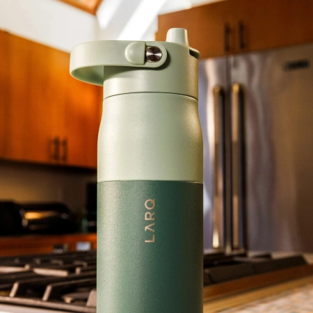 LARQ - Bottle Swig Top - Termická fľaša so slamkou - Eucalyptus Green - 680ml