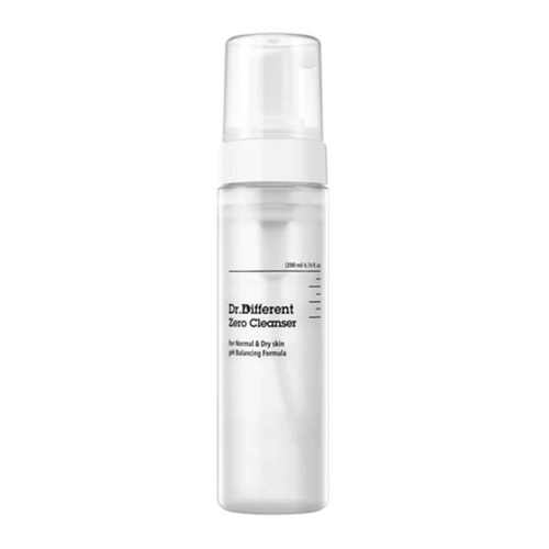 Dr.Different - Zero Cleanser for Normal & Dry Skin - Hypoalergénna čistiaca pena na tvár - 200 ml