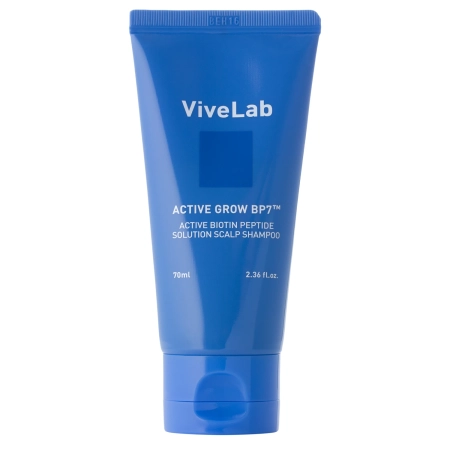 ViveLab - Active Biotin Peptide Solution Scalp Shampoo - Posilňujúci šampón na pokožku hlavy - 70ml
