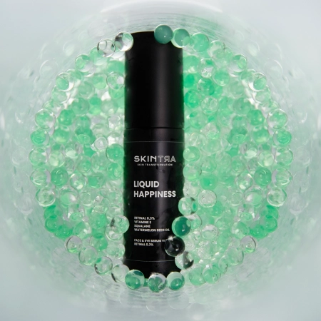 SkinTra - Liquid Happiness - Sérum s 0,3% retinalom na tvár a pod oči - 30ml