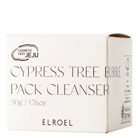 ELROEL - Cypress Tree Bubble Pack Cleanser - Čistiaca bublinková maska na umývanie tváre - 50g