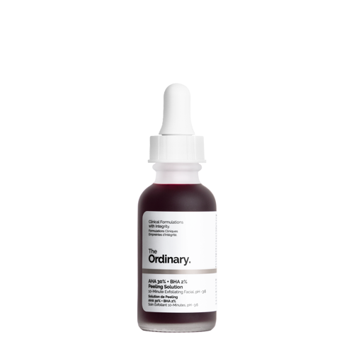 The Ordinary - AHA 30% + BHA 2% Peeling Solution - Kyselinový peeling - AHA 30% + BHA 2% - 30 ml