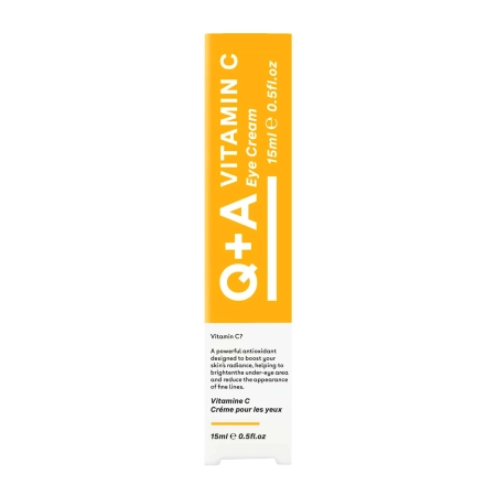Q+A - Vitamin C Eye Cream - Rozjasňujúci očný krém s vitamínom C - 15 ml