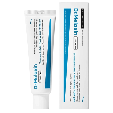 Dr.Melaxin - TX-Cream - Rozjasňujúci krém na tvár s kyselinou tranexámovou - 50g