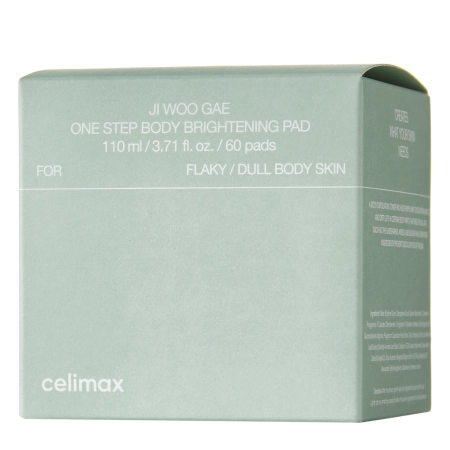 Celimax - Ji.Woo.Gae One Step Body Brightening Pad - Peelingové telové tampóny - 60 ks / 110 ml