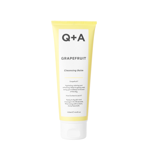 Q+A - Grapefruit - Cleansing Balm - Hydratačný a antioxidačný čistiaci balzam s grapefruitom - 125ml
