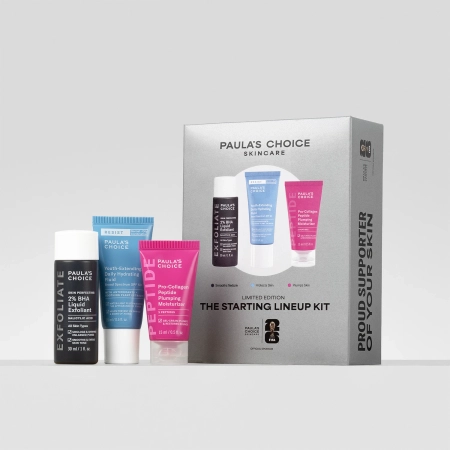 Paula's Choice - The FIFA Kit - Sada produktov - Peptidový pleťový krém 15ml + Exfolačný prípravok 30ml + Hydratačná emulzia 15ml