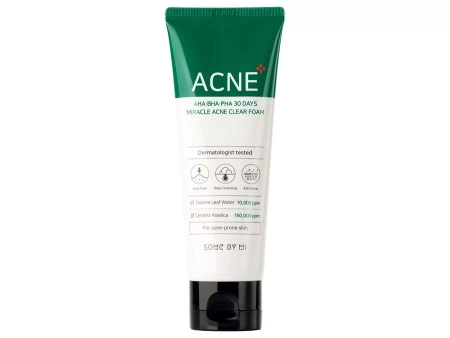 Some By Mi - AHA.BHA.PHA 30 Days Miracle Foam - Jemná čistiaca pena s kyselinami - 100ml