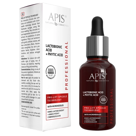 Apis - Pro-Lift Spicule Technology - Peeling s kyselinou laktobiónovou, fytovou a mikroihličkami - 30ml