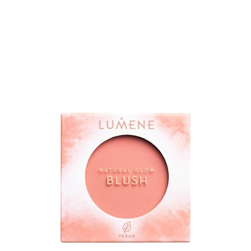 Lumene - Natural Glow Blush - Lícenka - 1 Coral Glow - 4g