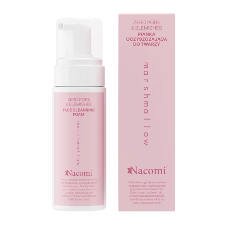 Nacomi - Zero Pore & Blemishes - Marshmallow - Čistiaca pena na tvár - 150 ml