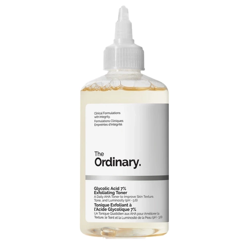 The Ordinary - Glycolic Acid 7% Exfoliating Toner - Exfoliačné tonikum so 7 % kyselinou glykolovou - 240 ml