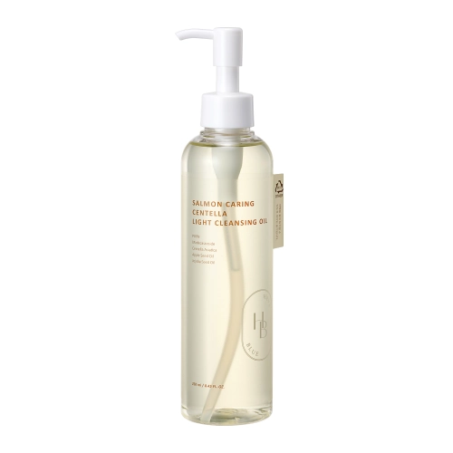 HEVEBLUE - Salmon Caring Centella Light Cleansing Oil - Odličovací olej na tvár - 240 ml
