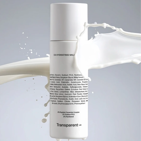 Transparent Lab - C4 Hydrating Milky Toner - Tonikum posilňujúce hydrolipidovú bariéru - 130ml