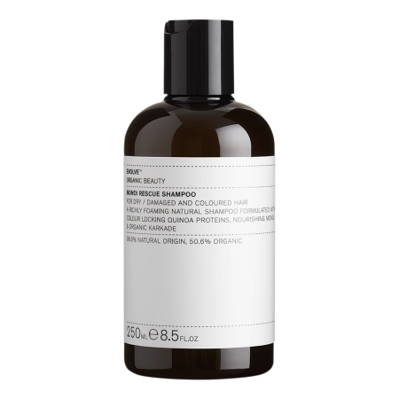 Evolve Organic Beauty - Monoi Rescue Natural Shampoo - Prírodný šampón s Monoi olejom - 250 ml