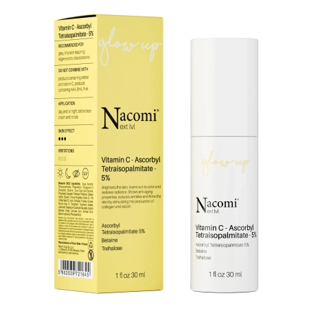 Nacomi - Next Lvl - Sérum - Vitamín C - Ascorbyl Tetraisopalmitate 5% - 30 ml