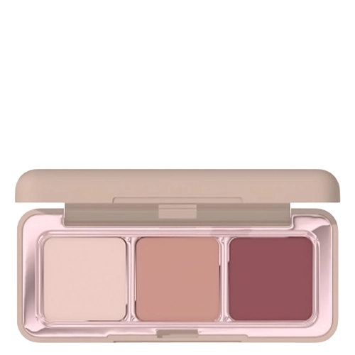 Poppy Head - Just Enough Everyday Matte Eyeshadow Palette - Paleta matných očných tieňov - 01 Mauve On - 4,8g