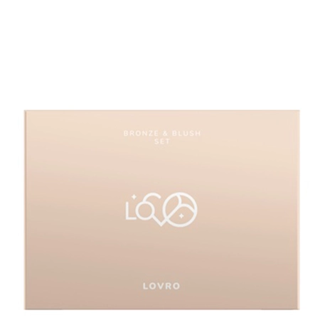 LOVRO - Bronze & Blush Set - Lisovaný bronzer a lícenka na kontúrovanie tváre - 5g