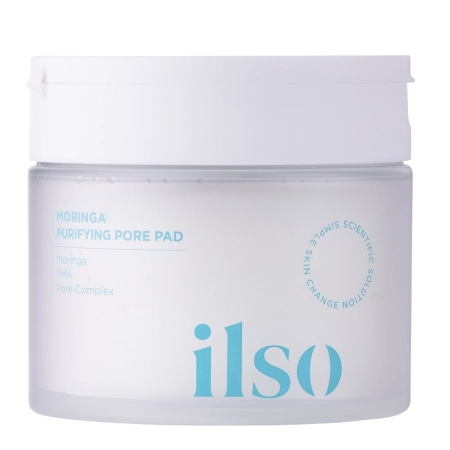 Ilso - Moringa Purifying Pore Pad - Čistiaco - exfoliačné tampóny na tvár - 160 ml  