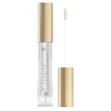 Claresa - Glass Of Water Lip Gloss - Lesk na pery s efektom glazúry - Crystal Water - 01 - 2 g