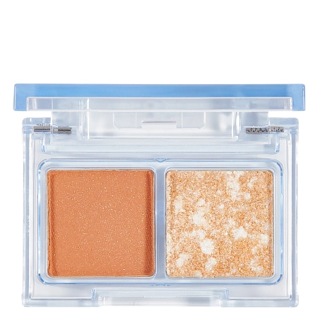 A by Unleashia - Cotton Candy Face Palette - Mini paletka bronzera a rozjasňovača - No.2 Cocoa Mist - 1,6g