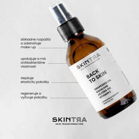 SkinTra - Back To Skin - Hydrofilný odličovací olej na tvár - 100ml