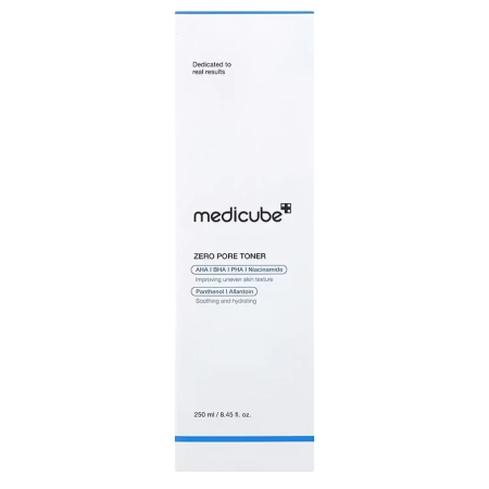 Medicube - Zero Pore Toner - Exfoliačné pleťové tonikum s kyselinami - 250ml