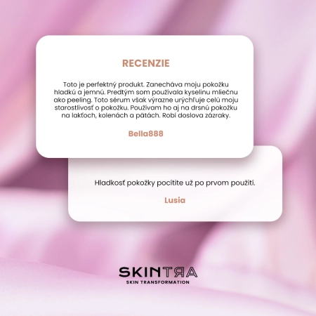 SkinTra - Mr. Smoother - Sérum s 10% kyselinou mliečnou - 30ml