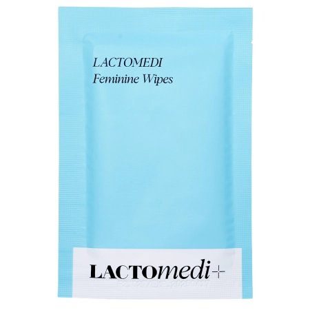 Lactomedi - Feminine Wipes - Vlhčené obrúsky na intímnu hygienu - 15x6g