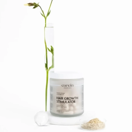 Carein - Hair Growth Stimulator - Dermosuplement - Vitamíny proti nadmernému vypadávaniu vlasov - 90 kapsúl