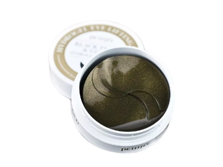 Petitfee - Black Pearl & Gold Eye Patch - Hydrogélové náplasti pod oči - 60 ks
