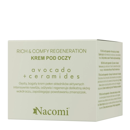 Nacomi - Rich & Comfy Regeneration - Avocado - Očný krém - 15 ml