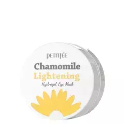 Petitfee - Chamomile Lightening Hydrogel Eye Mask - Hydrogélové náplasti pod oči - 60 ks