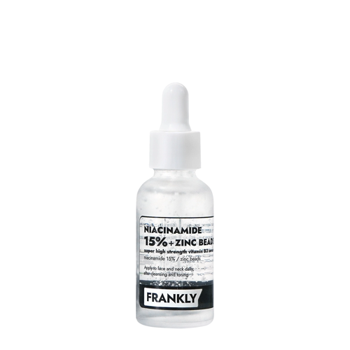 Frankly - Niacinamide 15% Zinc Beads Serum - Sérum proti akné s 15% niacínamidom a zinkom - 30 ml
