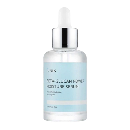 iUNIK Beta-Glucan Power Moisture Serum - Hydratačné, upokojujúce pleťové sérum s beta glukánom - 50ml