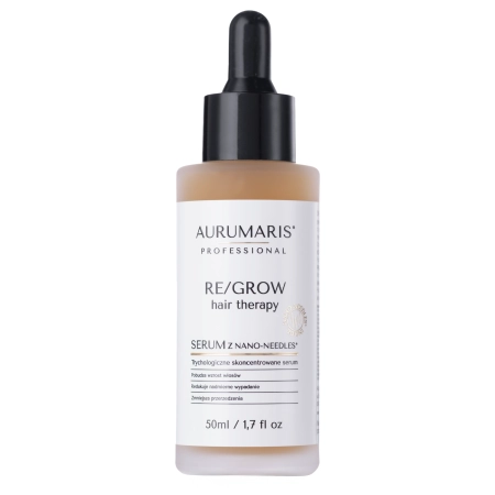 Aurumaris - Re/Grow Serum - Trichologické sérum proti vypadávaniu vlasov s mikroihličkami - 50ml