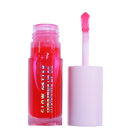 Moira - Glow Getter Hydrating Lip Oil - Hydratačný olej na pery - 008 Juicy Red - 3,5ml