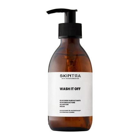 SkinTra - Wash It Off - Glukozidový čistiaci gél - 200ml
